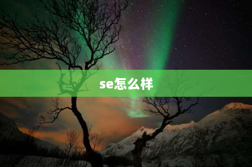 se怎么样 安踏毒刺se怎么样？