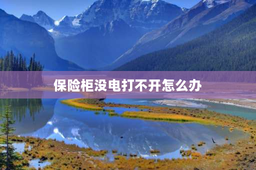 保险柜没电打不开怎么办 保险箱没电了？怎样打开来呢？