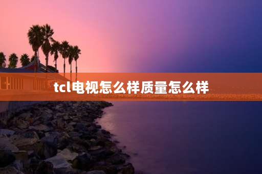 tcl电视怎么样质量怎么样 王牌电视机质量怎么样？