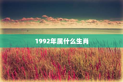 1992年属什么生肖 1992年是不是鼠年？