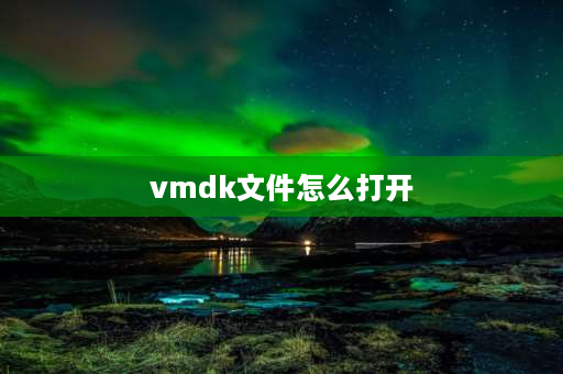 vmdk文件怎么打开 虚拟机磁盘被写保护怎么解除？