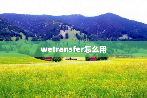 wetransfer怎么用 怎么给朋友传送大型文件？