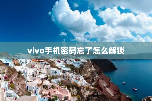 vivo手机密码忘了怎么解锁 手机密码忘了怎么办vivo？