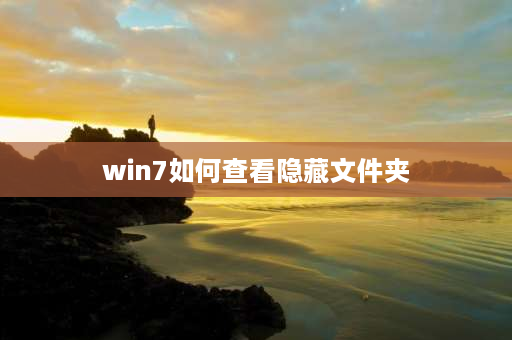 win7如何查看隐藏文件夹 怎么查看隐藏文件夹？