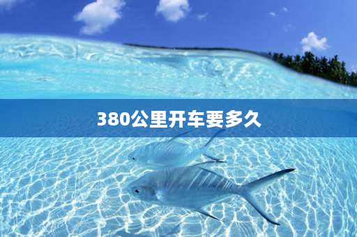 380公里开车要多久 380公里人走路要多少天？