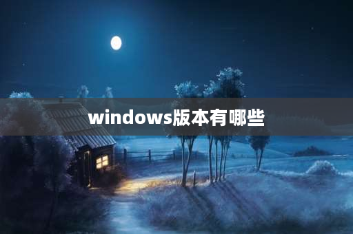 windows版本有哪些 最好的windows版本是什么？