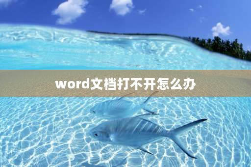 word文档打不开怎么办 word损坏打不开怎么修复？