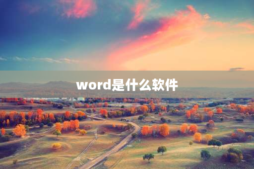 word是什么软件 office和word的区别？