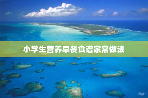 小学生营养早餐食谱家常做法 12岁孩子早餐吃什么营养又简单？