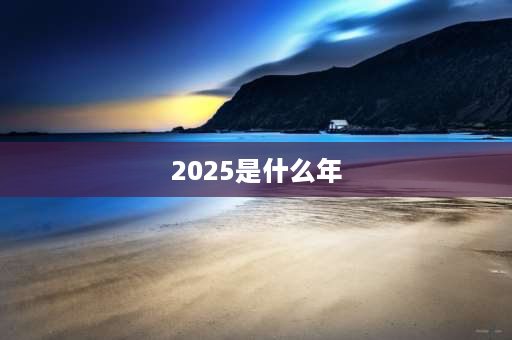 2025是什么年 2025年以后都是属什么年？