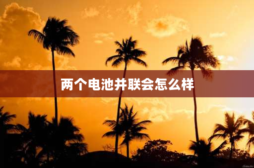 两个电池并联会怎么样 电量不同的电池并联会出现什么情况？