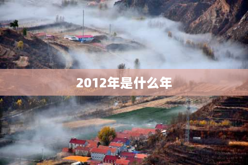 2012年是什么年 2012年出生的是几周岁？