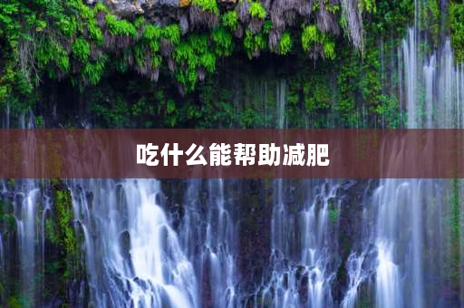 吃什么能帮助减肥 减肥可以吃什么？