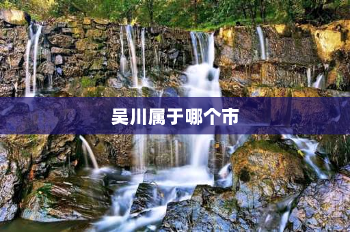 吴川属于哪个市 浙江吴川市属于哪个市？