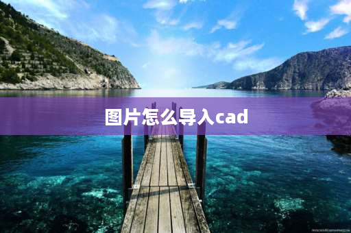 图片怎么导入cad 怎样将图片导入进CAD中？