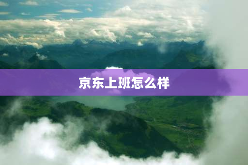 京东上班怎么样 京东的待遇怎么样啊？