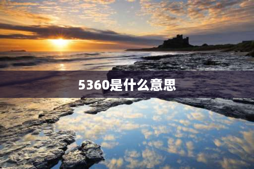 5360是什么意思 17开头的表白数字四位数？