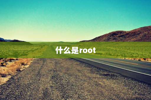 什么是root root的汉语是什么意思？