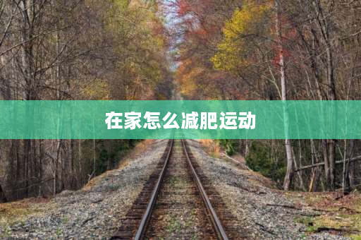 在家怎么减肥运动 每天在家原地跳跃1小时，坚持4个月，能起到减肥的效果吗？