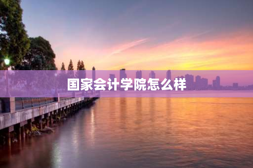 国家会计学院怎么样 北京国家会计学院比普通的211好吗？