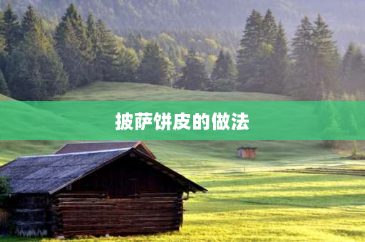 披萨饼皮的做法 做披萨饼皮是用什么面粉，低筋？高筋？混合的话比例如何？