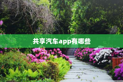 共享汽车app有哪些 共享汽车哪里有？