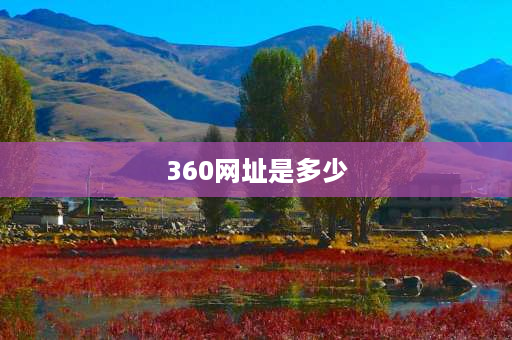 360网址是多少 360浏览器是cn还是com？