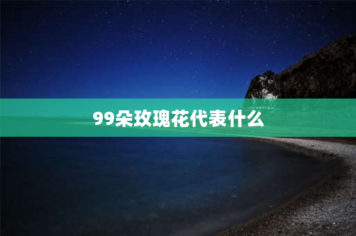 99朵玫瑰花代表什么 请问1~99朵玫瑰的含义各是什么？