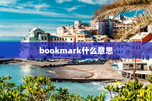 bookmark什么意思 迎检五笔？