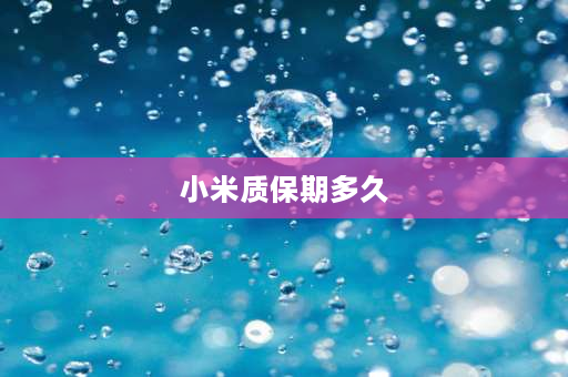 小米质保期多久 小米手机电池质保一般来说是多久？