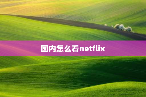 国内怎么看netflix 国内如何用Apple tv看netflix？