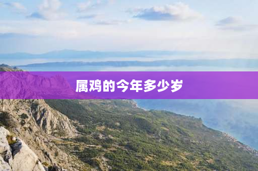 属鸡的今年多少岁 21年属鸡几岁？