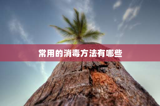 常用的消毒方法有哪些 幼儿园常用的消毒剂有哪些？ 谈谈你是如何配制和使用消毒液的？