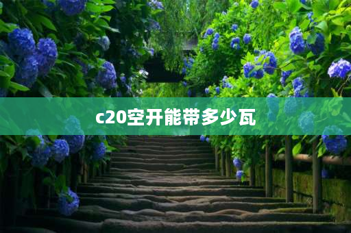 c20空开能带多少瓦 c20空开能带多少瓦配多少平方的线？