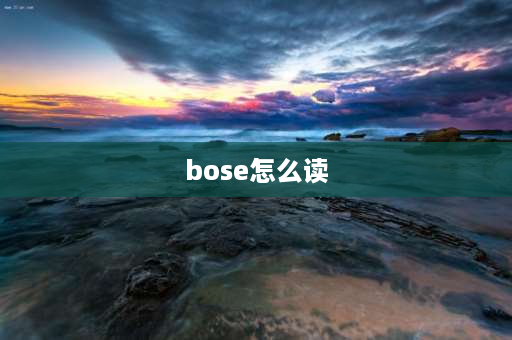 bose怎么读 bose妙韵四代为什么好多碟读不出？