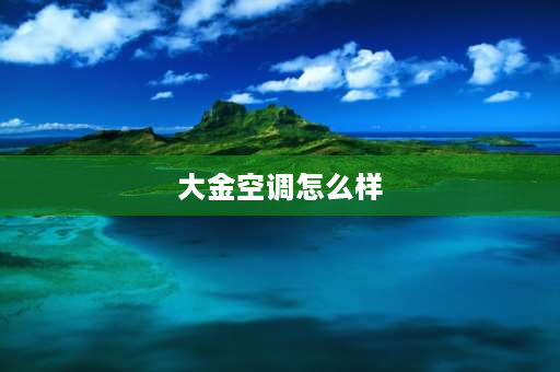 大金空调怎么样 大金柜机和挂机空调质量怎么样？