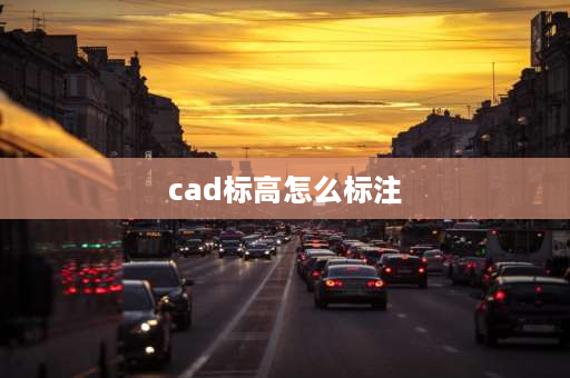 cad标高怎么标注 cad标高怎么标？