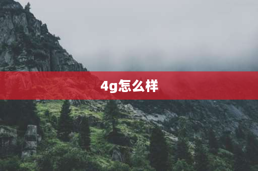 4g怎么样 ram4g电脑怎么样？