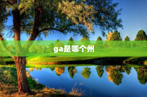 ga是哪个州 车牌州字代表什么？