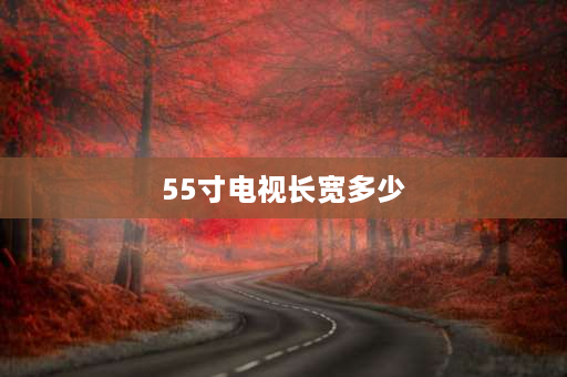 55寸电视长宽多少 55 寸电视尺寸大小？