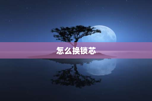 怎么换锁芯 电瓶车的锁芯怎么更换？