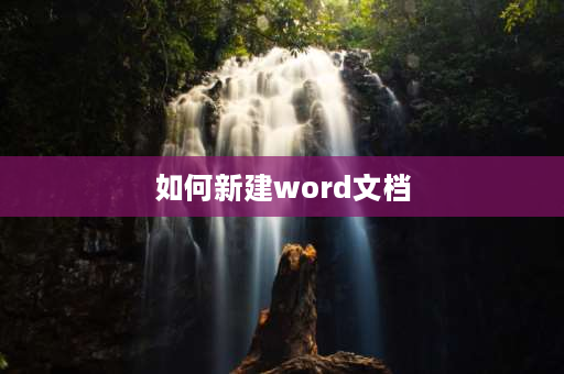 如何新建word文档 wps怎么批量新建word？