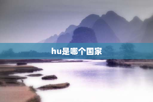 hu是哪个国家 国药准字HU代表什么意思？