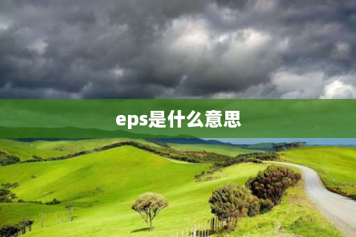 eps是什么意思 EPS什么意思？