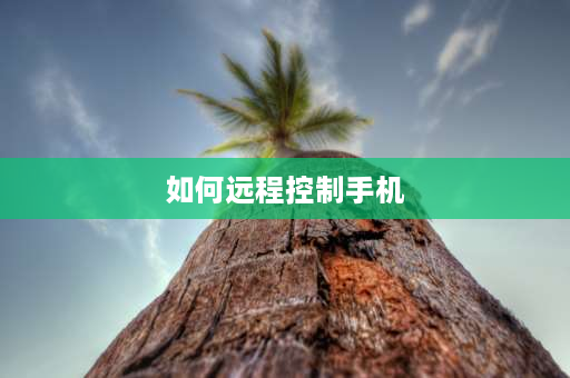 如何远程控制手机 远程控制手机最简单的方法？