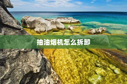 抽油烟机怎么拆卸 爱德油烟机怎么拆下来清洗？