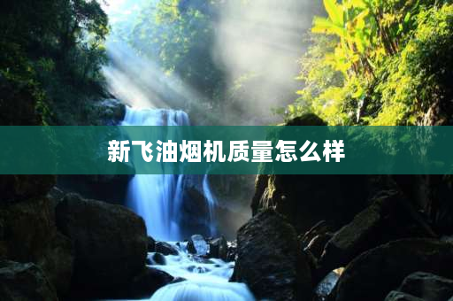 新飞油烟机质量怎么样 新飞油烟机怎么样？