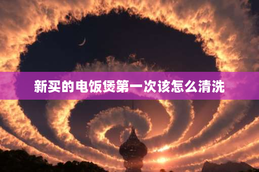 新买的电饭煲第一次该怎么清洗 我想了解下电饭煲第一次用怎么清洗？