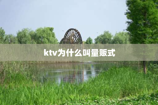 ktv为什么叫量贩式 ktv中所说的量贩式是什么意思？