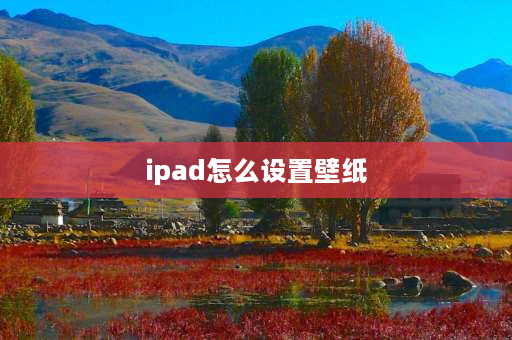 ipad怎么设置壁纸 怎样给苹果iPad换壁纸？